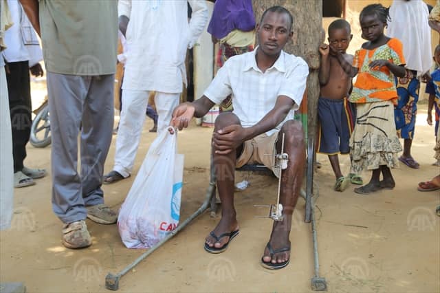 Şırnak’lı Cansuyu gönüllüsü Afrika’da engellilerin yüzünü güldürdü