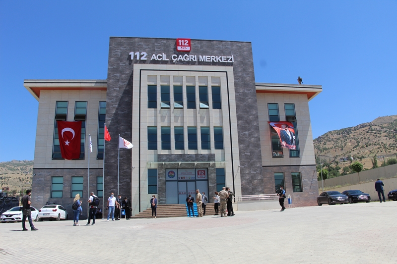 Şırnak’ta 112 Acil Çağrı Merkezi hizmete açıldı