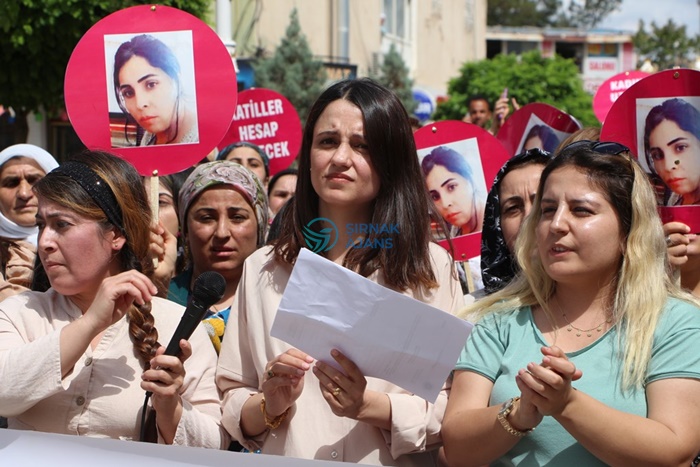 Silopi’li kadınlar Sakine Külter Cinayetini PROTESTO etti