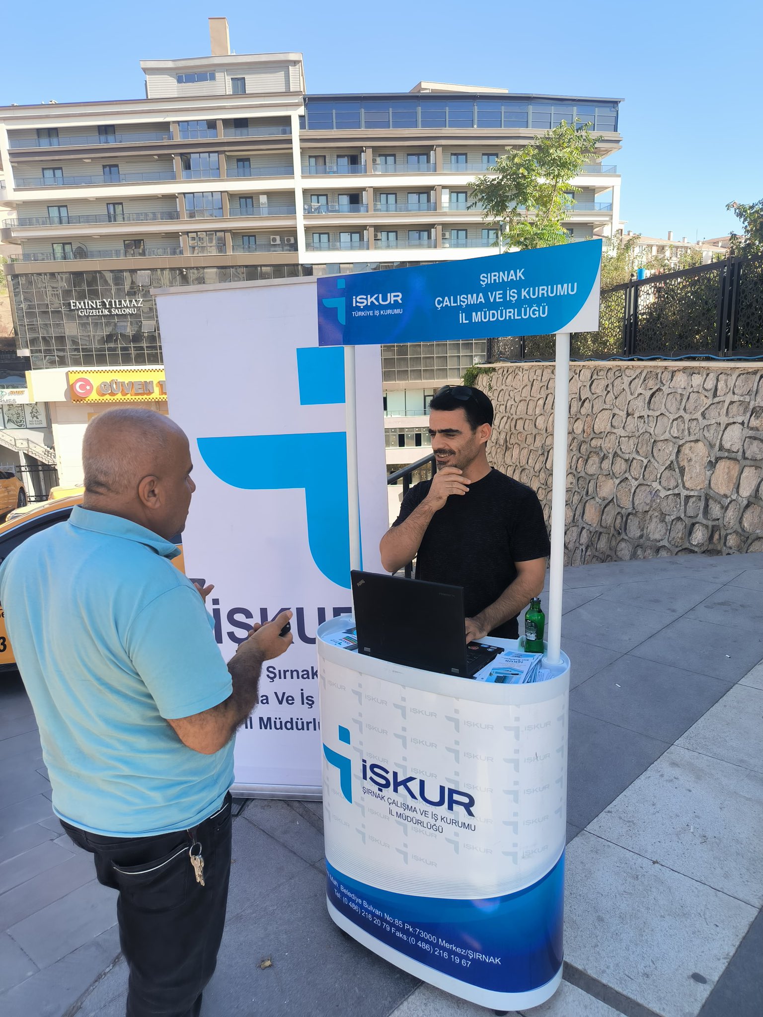 İŞKUR Şırnak’ta bilgilendirme standı açtı