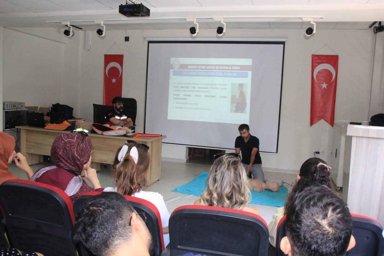 Cizre’de İlk Yardım Bilinci Güçleniyor
