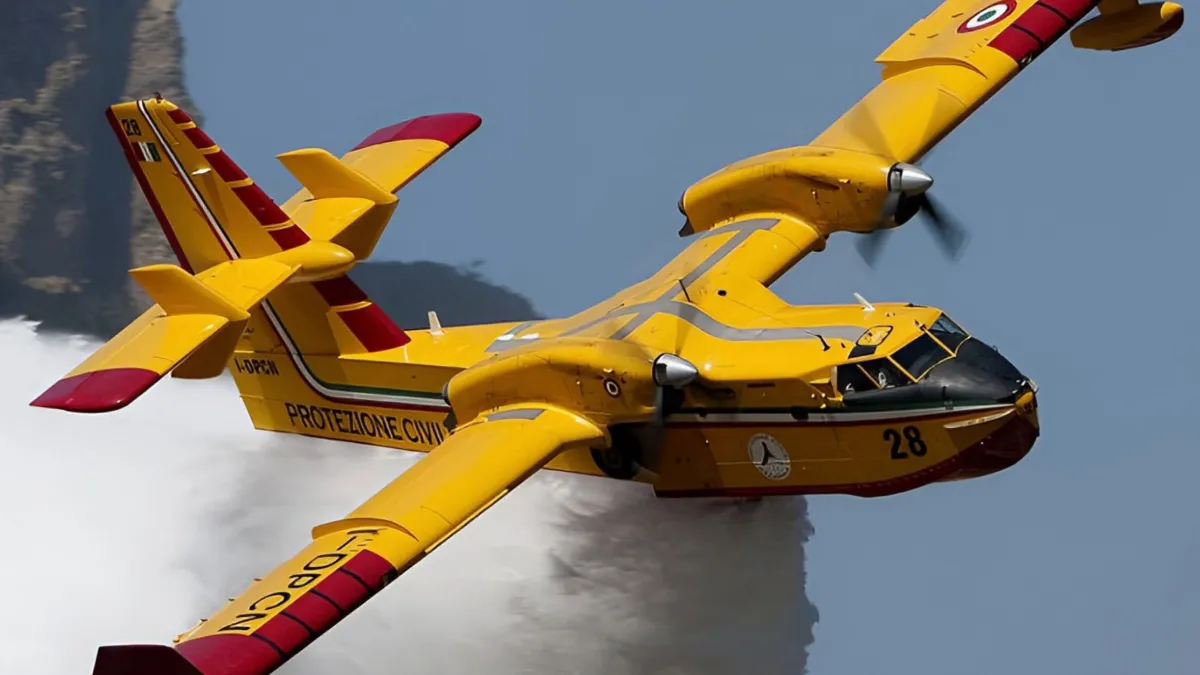 Hırvatistan’da Türkiye’ye Ait Yangın Söndürme Uçağı Düştü