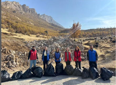 Beytüşşebap Gençleri Kore Bölgesinde Doğa İçin Bir Arada