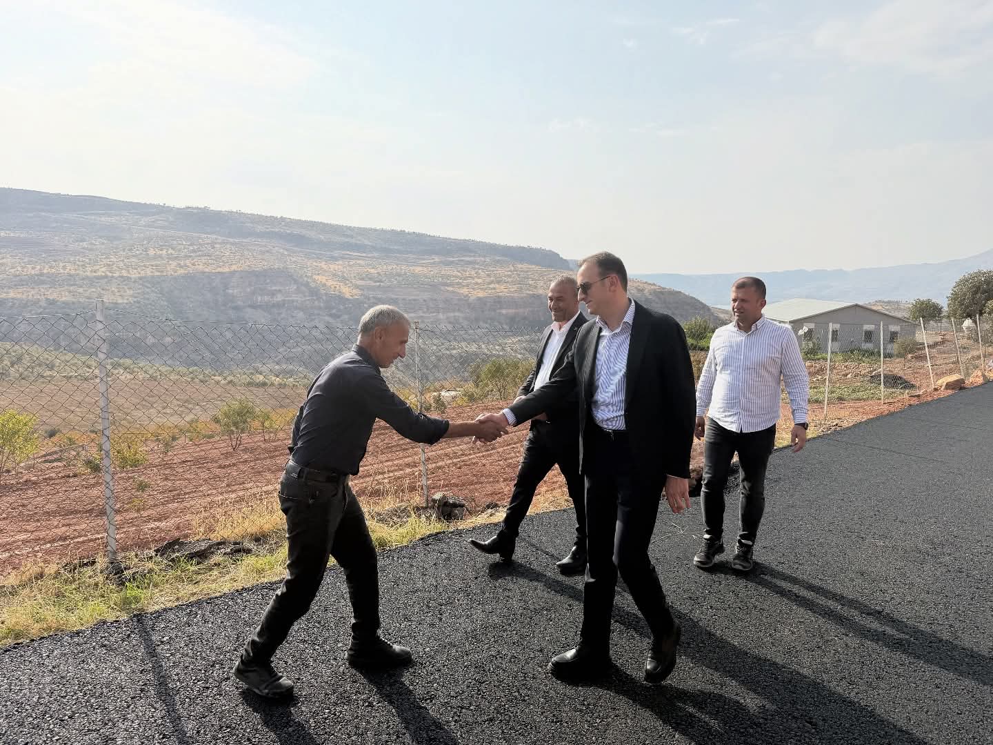 Kaymakam Memiş’ten Yol Çalışmalarına Yakın Takip