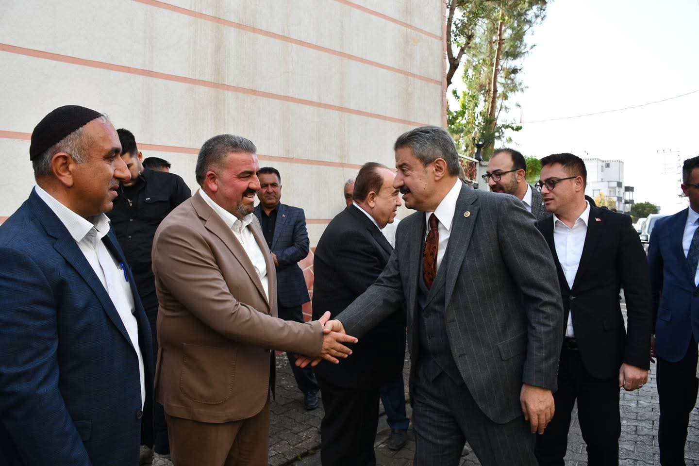 Şırnak Protokolü Başverimli’de Halkla Buluştu