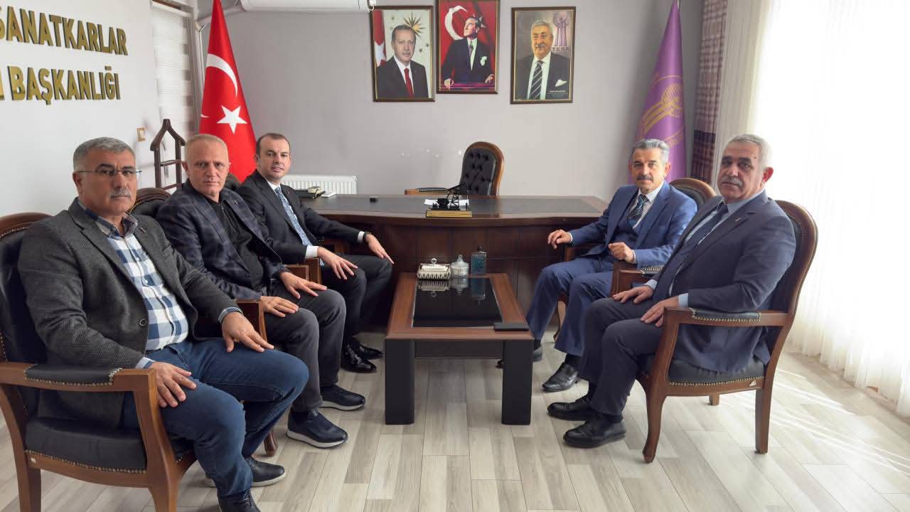 Vali Ekici ve Başsavcı Şahin’den Şırnak ESOB’a Ziyaret