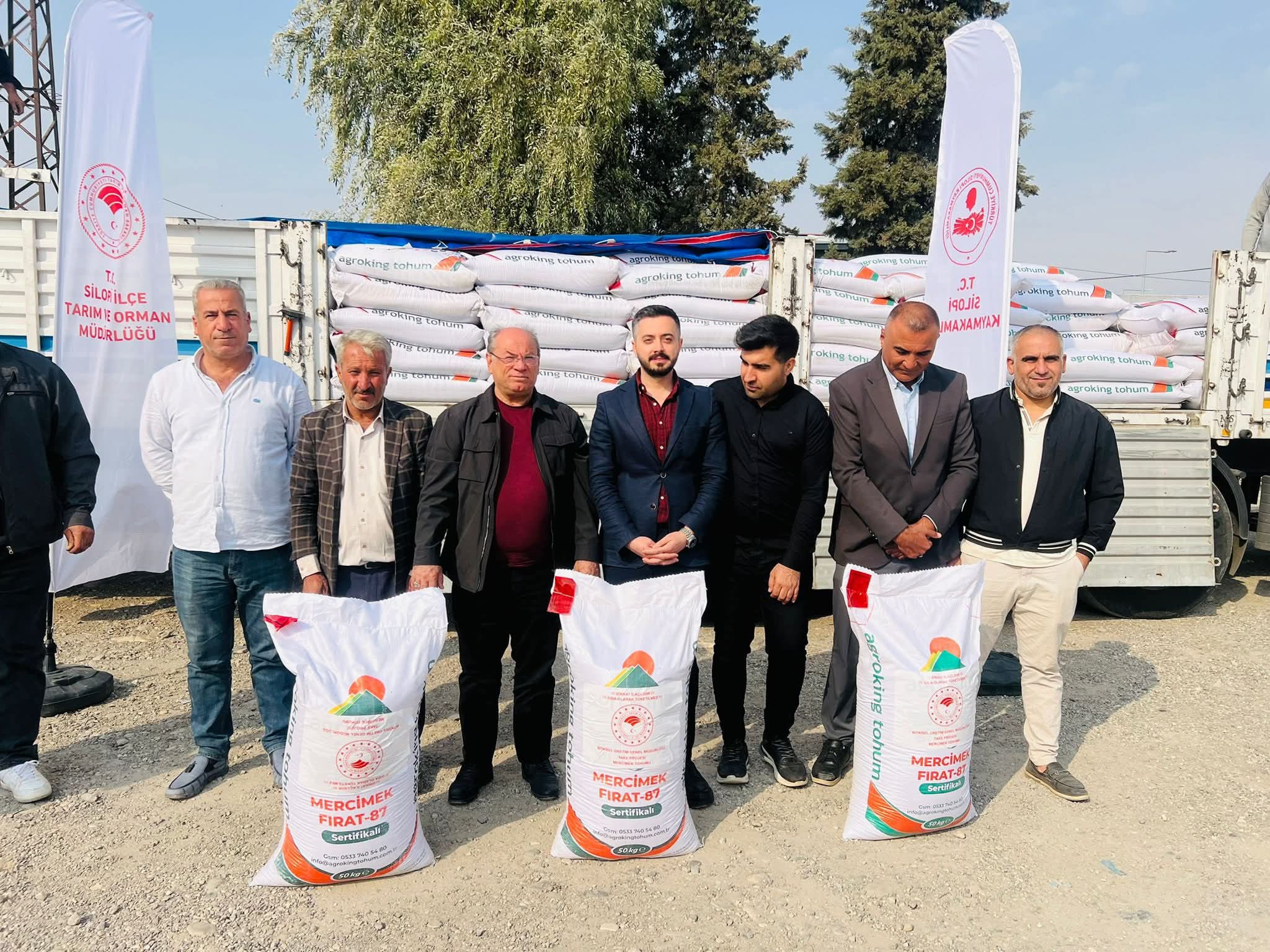 Silopi’de Çiftçiye Büyük Destek