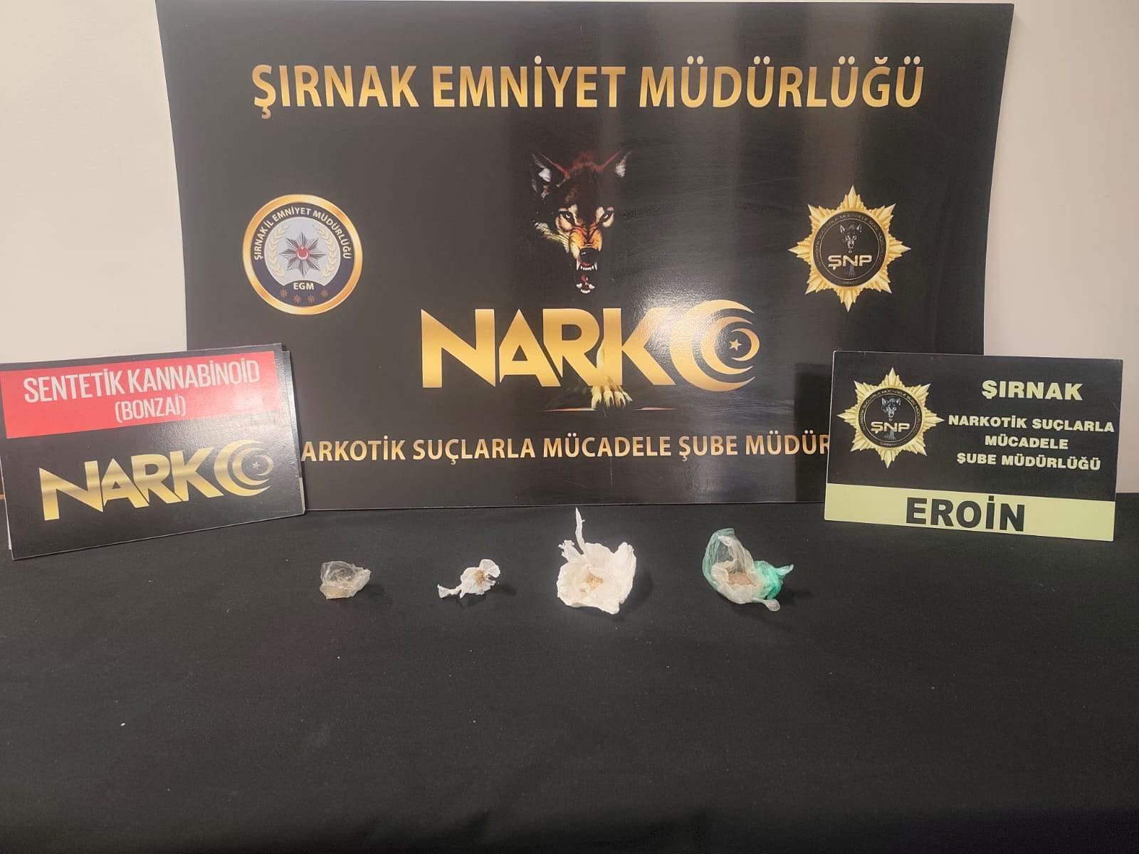 Şırnak Emniyeti Uyuşturucu Tacirlerine Göz Açtırmıyor