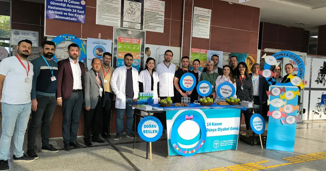 Şırnak Devlet Hastanesi’nde Dünya Diyabet Günü Farkındalık Etkinliği