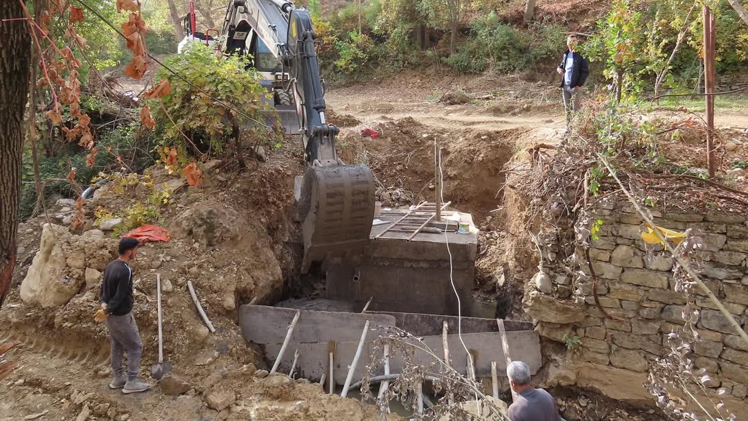 Uludere’de Eski Kaptaj Yenilendi, Su Sorunu Çözüldü