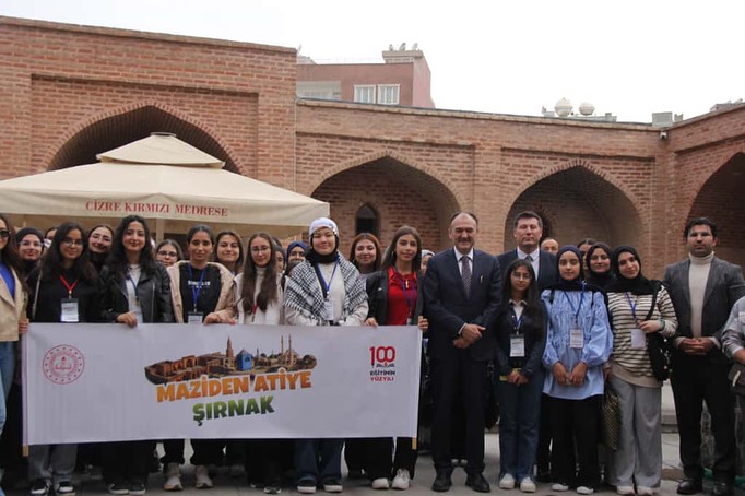 Mâziden Âtiye Şırnak” Programı Kapsamında Cizre’de Tarih ve Kültür Yolculuğu